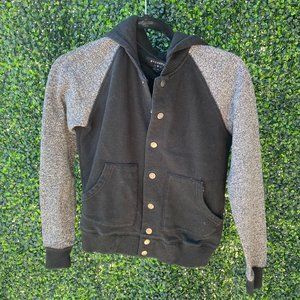 Women's Black & Gray Hoodie